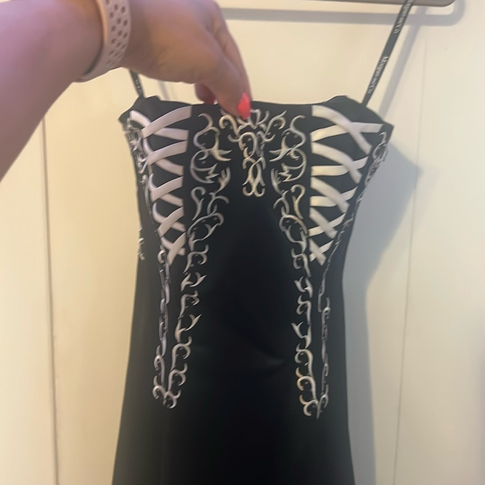 Satin formal gown